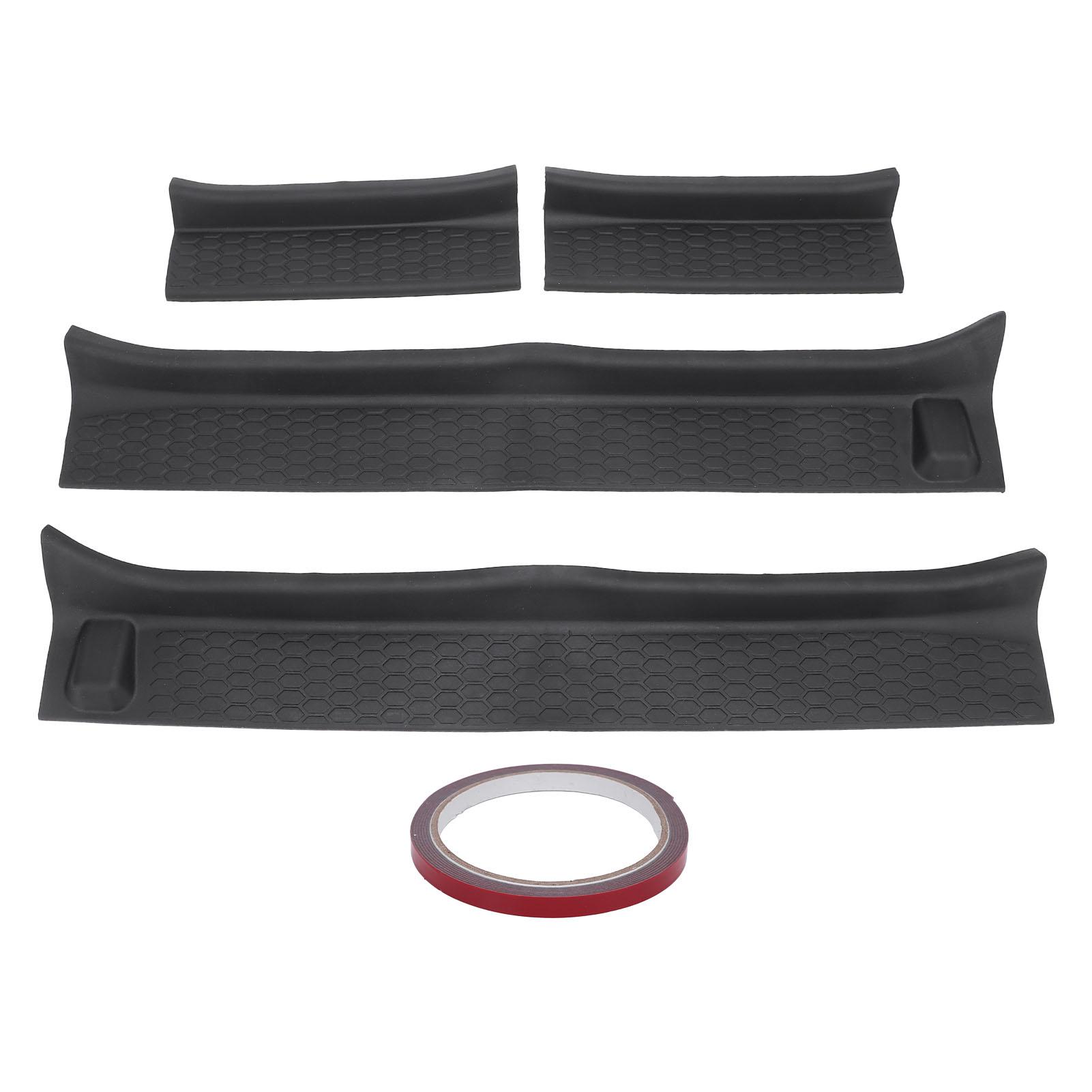 4 Pcs Car Door Sill Guard Front Rear Protective Anti Slip Textured Surface Door Edge Step Cover for
4 Pcs Car Door Sill Guard Front Rear Protective Anti Slip Textured Surface Door Edge Step Cover for