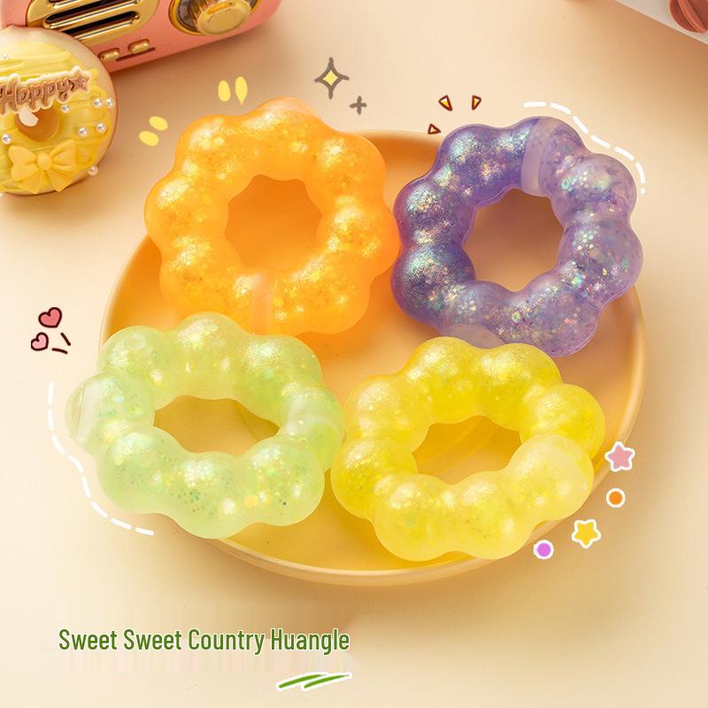 Aurora Bracelet Pectin Donut Squeeze Toy - Children’s Stress Relief and Decompression Toy with Slow Rebound Feature
Aurora Bracelet Pectin Donut Squeeze Toy - Children’s Stress Relief and Decompression Toy with Slow Rebound Feature