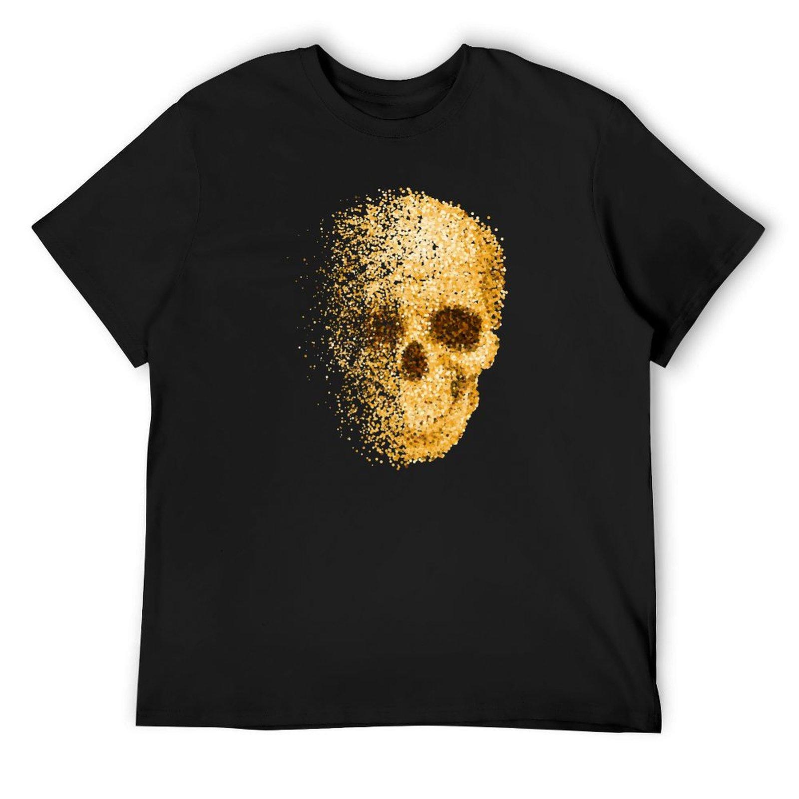 Gold Glitter Skull T-Shirt oversized vintage quick drying Personalized t-shirt shirts men 4XL
Gold Glitter Skull T-Shirt oversized vintage quick drying Personalized t-shirt shirts men 4XL