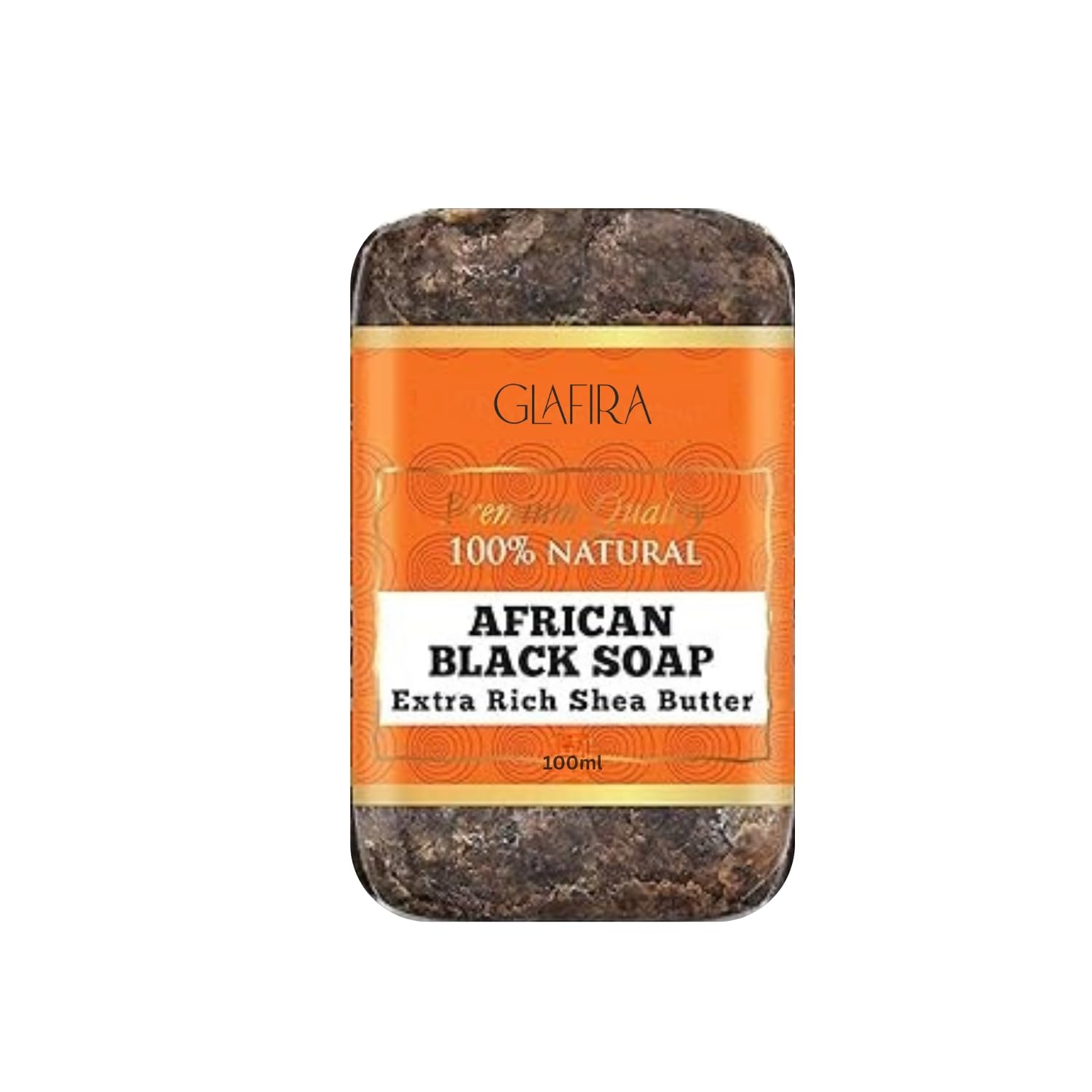 GLAFIRA African Black Soap with Extra Rich Shea Butter, 100% Natural, with Coconut Oil, Neem Extract, Sandalwood Extract, 200ml
GLAFIRA African Black Soap with Extra Rich Shea Butter, 100% Natural, with Coconut Oil, Neem Extract, Sandalwood Extract, 200ml