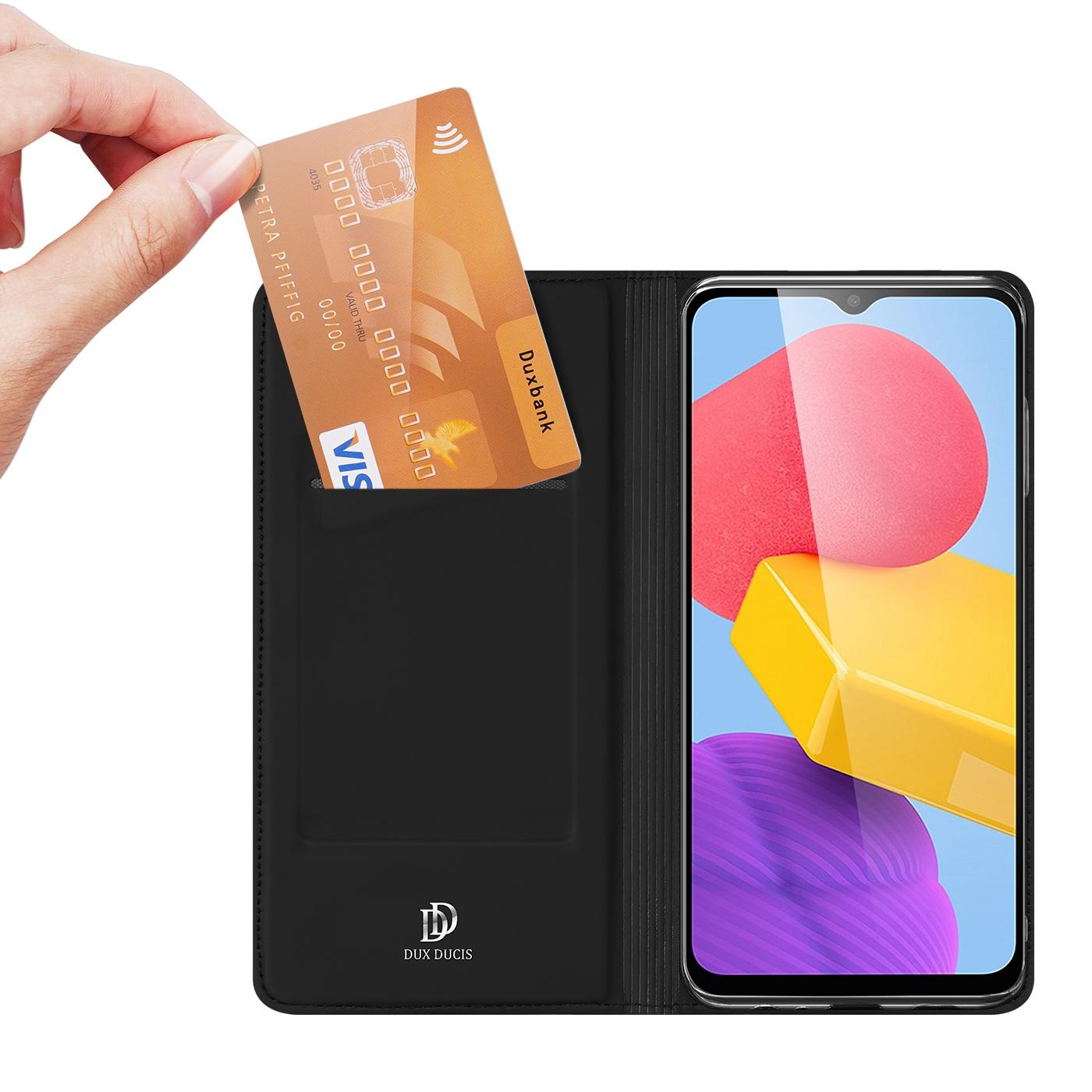 DUX DUCIS Skin Pro Series for Samsung Galaxy M13 4G Fully Wrapped Leather Case,Card Holder Stand Flip Phone Shell Black
DUX DUCIS Skin Pro Series for Samsung Galaxy M13 4G Fully Wrapped Leather Case,Card Holder Stand Flip Phone Shell Black