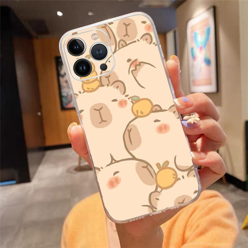 cartoon Cute capybara Phone Case Carcasa Funda For iPhone 17 Pro Max Air 16 15 14 13 Pro Max 15 16 Pro 15Plus Case iPhone 17Air
cartoon Cute capybara Phone Case Carcasa Funda For iPhone 17 Pro Max Air 16 15 14 13 Pro Max 15 16 Pro 15Plus Case iPhone 17Air