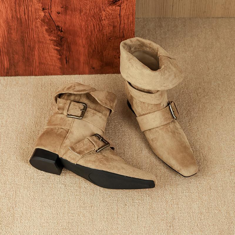 F883-1 French 2025 Korean version autumn new versatile short boots square head thick heel Maillard medium boots women s boots 39 хаки
F883-1 French 2025 Korean version autumn new versatile short boots square head thick heel Maillard medium boots women s boots 39 хаки