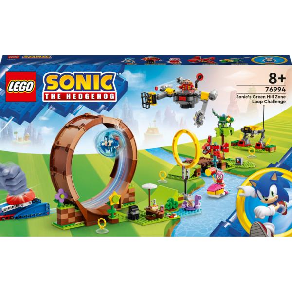 LEGO Sonic s Green Hill Zone Loop Challenge 76994, смешанная награда 
LEGO Sonic s Green Hill Zone Loop Challenge 76994, смешанная награда