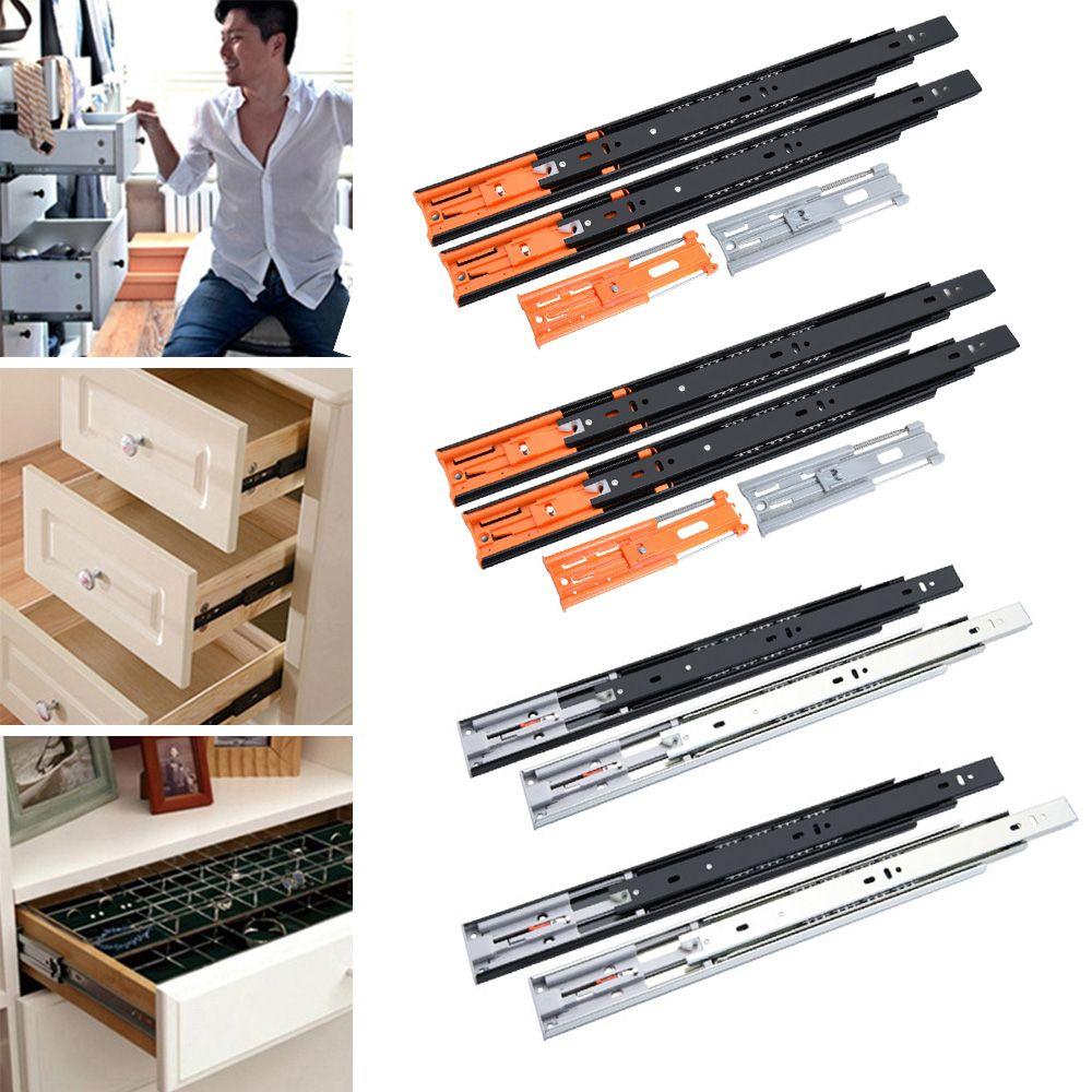 Cupboard Hydraulic Rebound Damped Drawer Slides Cabinet Runners Slide Steel Bearing Slides Keyboard 
Cupboard Hydraulic Rebound Damped Drawer Slides Cabinet Runners Slide Steel Bearing Slides Keyboard