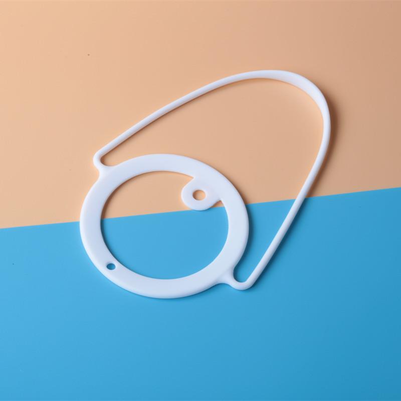 Food-grade Silicone Rope Handle for Water Bottle Cover Rope, Can Be Equipped with A Plush Drinking Straw Accessory 70mm білий
Food-grade Silicone Rope Handle for Water Bottle Cover Rope, Can Be Equipped with A Plush Drinking Straw Accessory 70mm білий