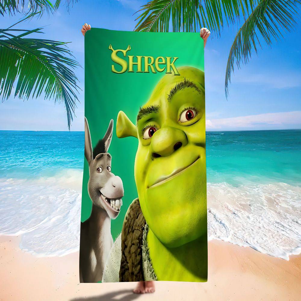 Classic Cute Cartoon S-Shrek Big Microfiber Beach Towels Quick Dry Towel Sand Beach Towels Pool Towel For Travel Swim Pool Yoga W30*H60(CM)
Classic Cute Cartoon S-Shrek Big Microfiber Beach Towels Quick Dry Towel Sand Beach Towels Pool Towel For Travel Swim Pool Yoga W30*H60(CM)