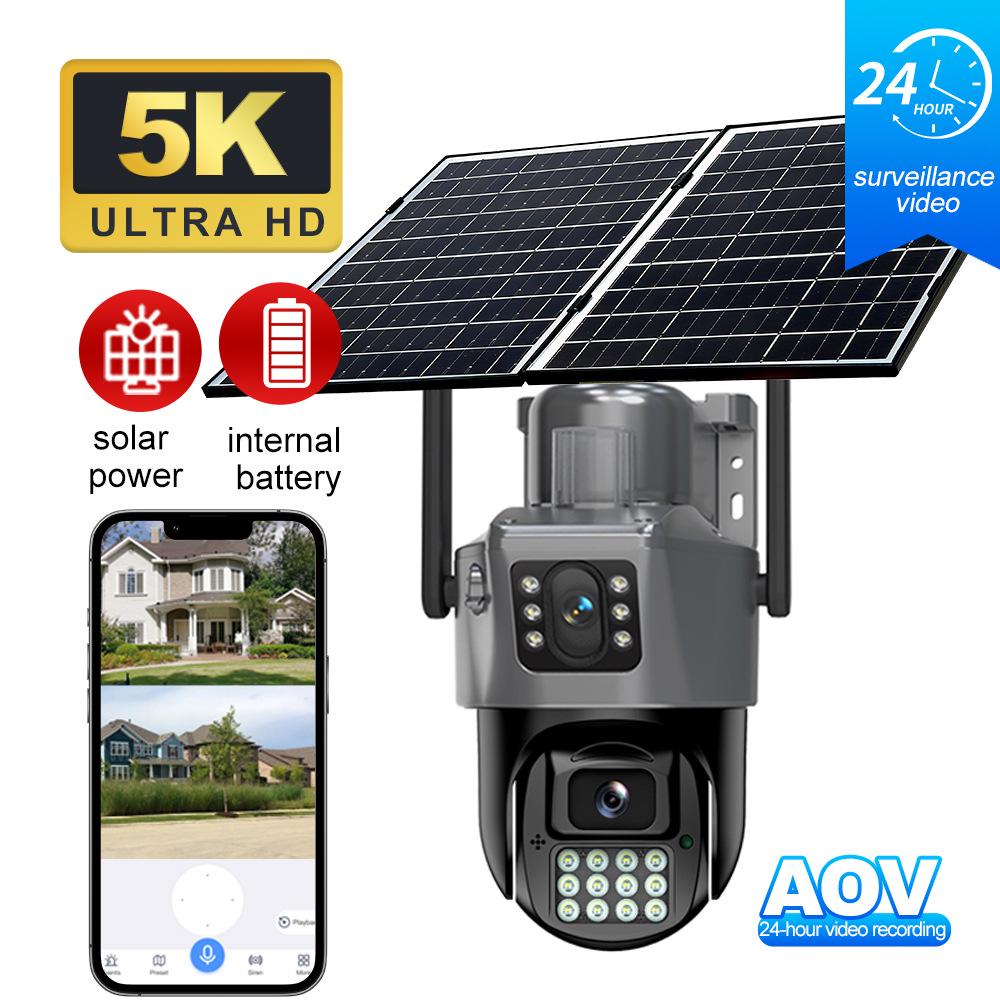 AOV HD 10MP Wireless Solar Outdoor Camera with 4G Dual Lens 4G Asia-Pacific Full Set, English, No Memory
AOV HD 10MP Wireless Solar Outdoor Camera with 4G Dual Lens 4G Asia-Pacific Full Set, English, No Memory