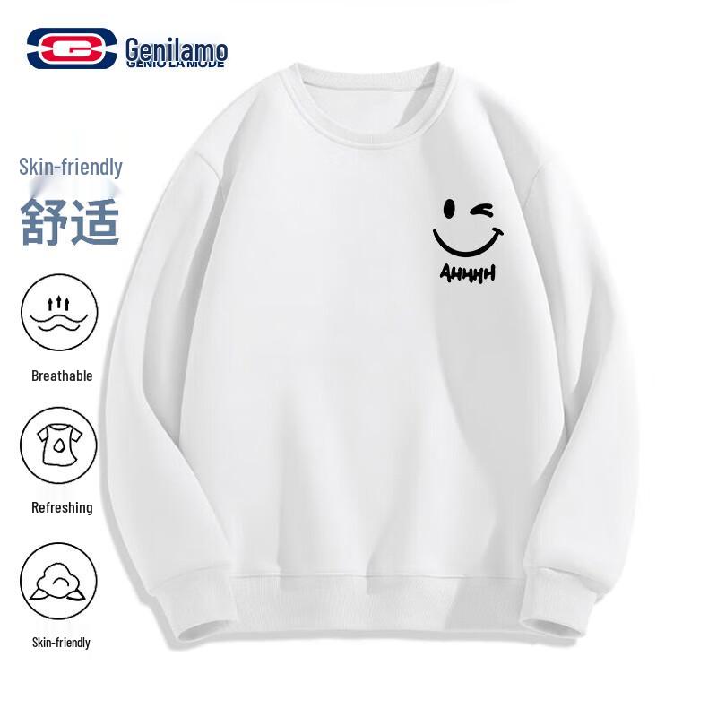 GENIOLAMODE Unisex Round Neck Loose Fit Sweatshirt XL
GENIOLAMODE Unisex Round Neck Loose Fit Sweatshirt XL