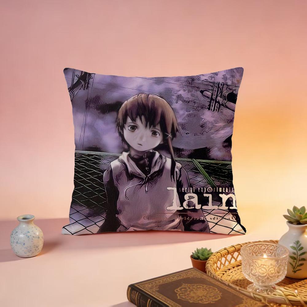 Fashion SSerial Experiments Laining Cushion Cover Premium SkinFriendly Pillow Case MultiPurpose for Home Office Travel 30X30cm
Fashion SSerial Experiments Laining Cushion Cover Premium SkinFriendly Pillow Case MultiPurpose for Home Office Travel 30X30cm