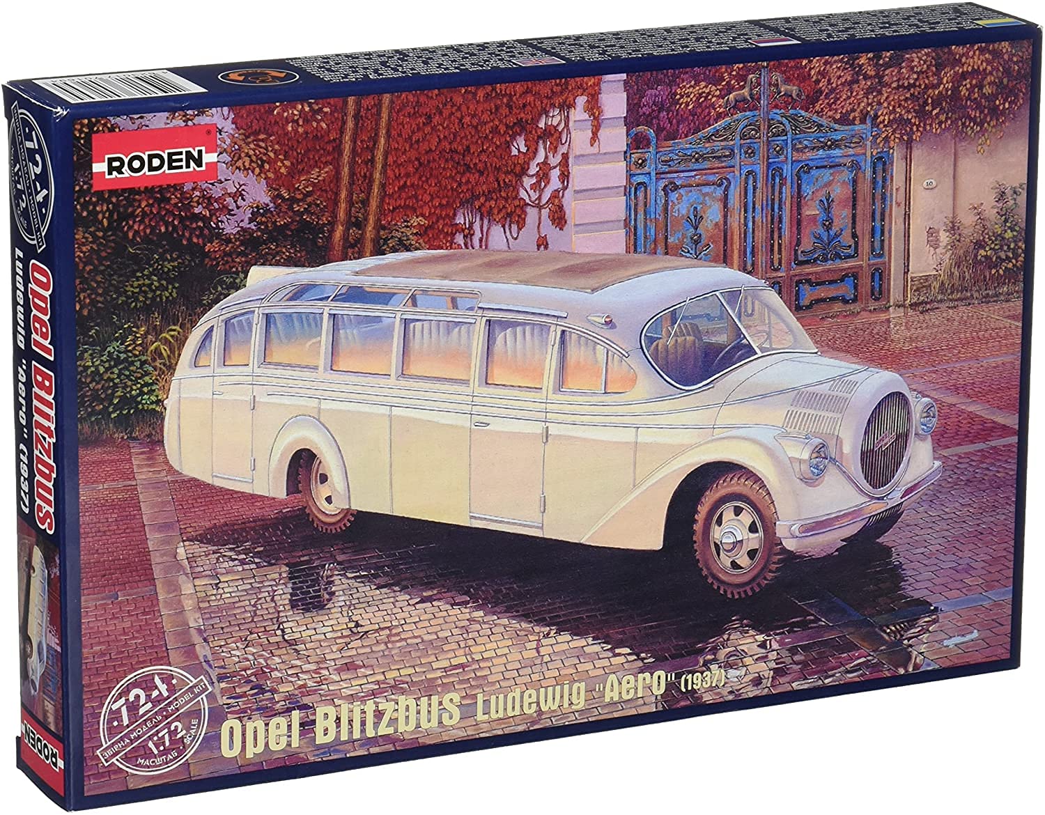 Roden 1/72 Scale German Opel Aero Provaganda Tourist Bus 1937 Plastic Model Kit RE72724
Roden 1/72 Scale German Opel Aero Provaganda Tourist Bus 1937 Plastic Model Kit RE72724