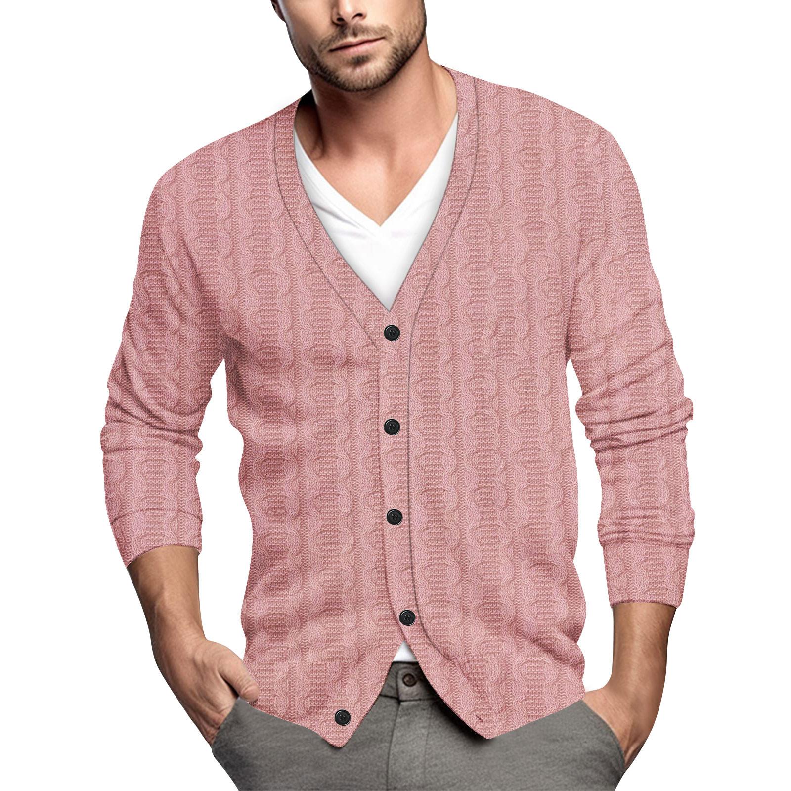 Чоловічий повсякденний однобортний однобортний піджак з довгими рукавами M рожевий
Чоловічий повсякденний однобортний однобортний піджак з довгими рукавами M рожевий