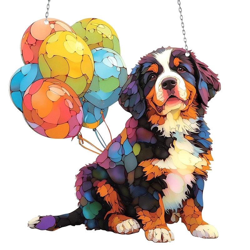 1pc Dog Sun Catcher Acrylic Stained Glass Window Hanging Dog Memorial Sun Catcher For Window Hanging,Corgi/Beagle/French Bulldog
1pc Dog Sun Catcher Acrylic Stained Glass Window Hanging Dog Memorial Sun Catcher For Window Hanging,Corgi/Beagle/French Bulldog