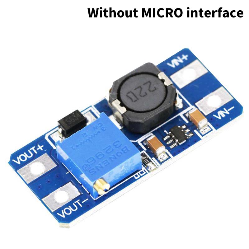 Підвищувальна плата 2А DC-DC Підвищувальний модуль MT3608 Підвищувальна плата Type C Для автомобіля/Павербанка/Високопотужний модуль перетворення живлення Вихід 28В
Підвищувальна плата 2А DC-DC Підвищувальний модуль MT3608 Підвищувальна плата Type C Для автомобіля/Павербанка/Високопотужний модуль перетворення живлення Вихід 28В