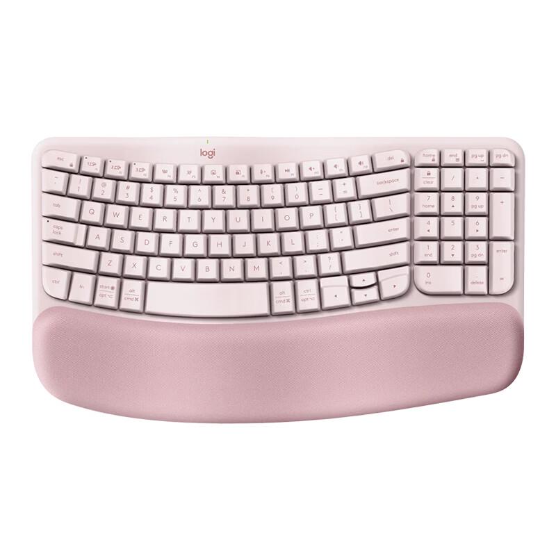 Logitech Wave Keys Wireless Ergonomic Keyboard
Logitech Wave Keys Wireless Ergonomic Keyboard