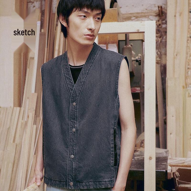 CROQUIS Мужской летний жилет без рукавов с V-образным вырезом 2025 XS
CROQUIS Мужской летний жилет без рукавов с V-образным вырезом 2025 XS