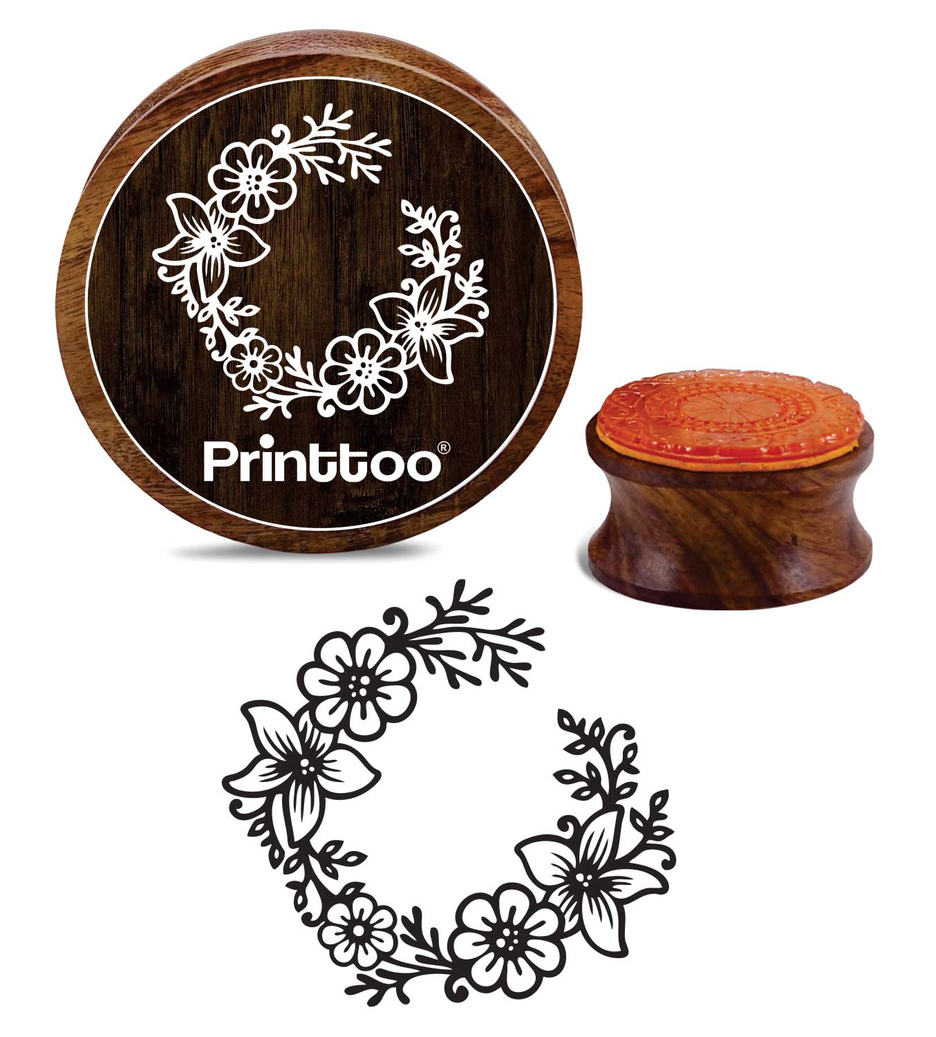 Printtoo Коричневый деревянный круглый венок с резиновым штампом Scrap-booking Craft Textile-2 2 Inch Diameter коричневый
Printtoo Коричневый деревянный круглый венок с резиновым штампом Scrap-booking Craft Textile-2 2 Inch Diameter коричневый