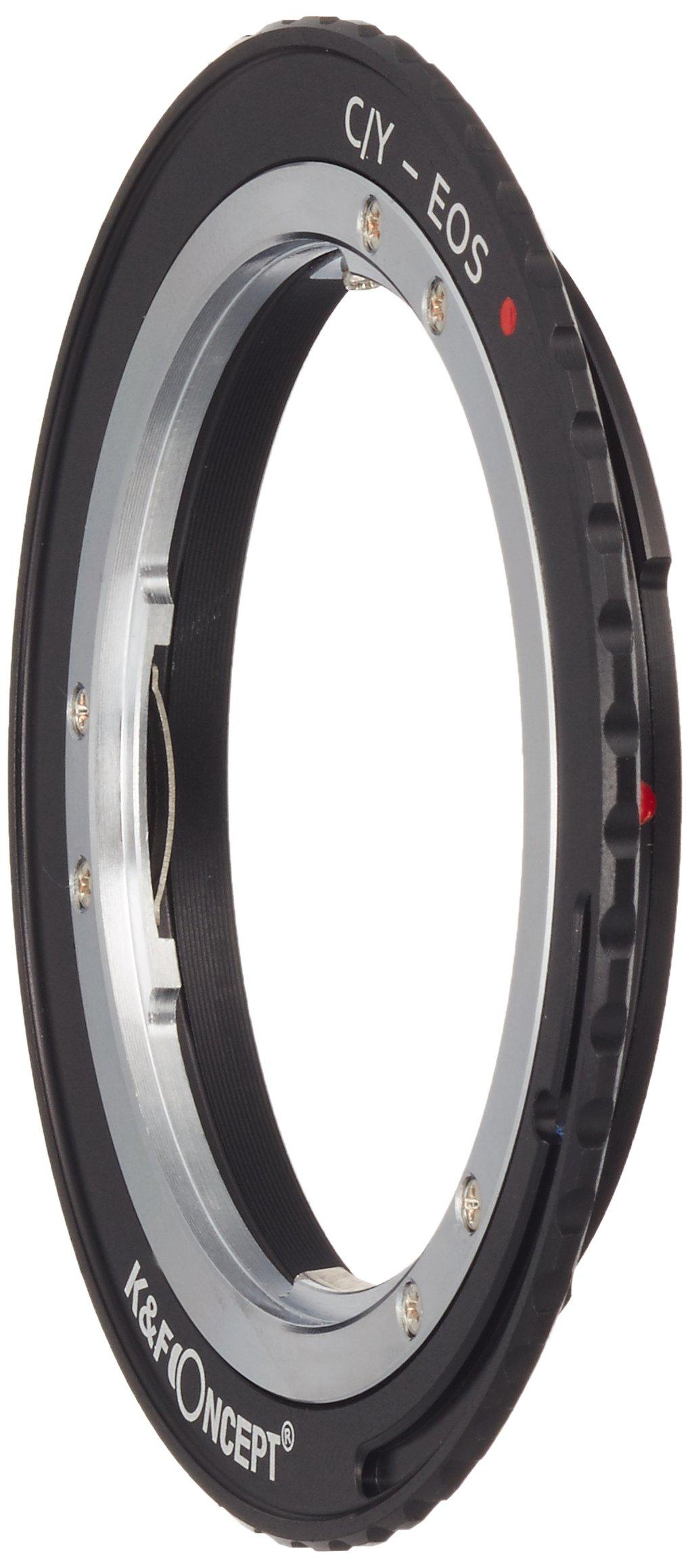 Concept Lens Mount Adapter Mount Lens to Canon EF Mount K&F KF-CYEF (Yashica/Contax Conversion)
Concept Lens Mount Adapter Mount Lens to Canon EF Mount K&F KF-CYEF (Yashica/Contax Conversion)