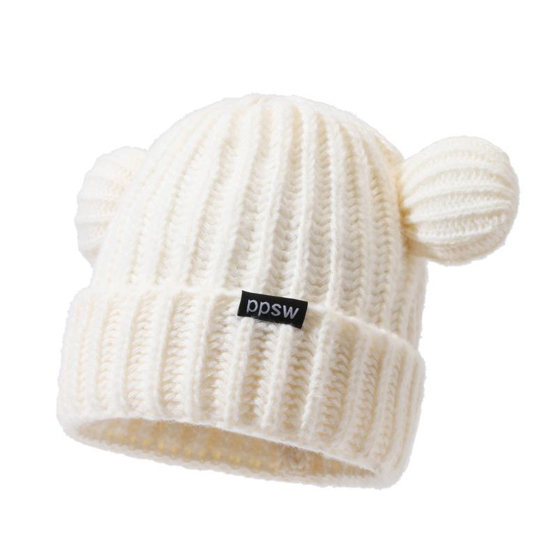 Cute Knitted Hat Korean Version of Bear Ear Wool Hat for Women In Winter Thickened Versatile Warm Ear Protection Hat Showing Small Face One size
Cute Knitted Hat Korean Version of Bear Ear Wool Hat for Women In Winter Thickened Versatile Warm Ear Protection Hat Showing Small Face One size