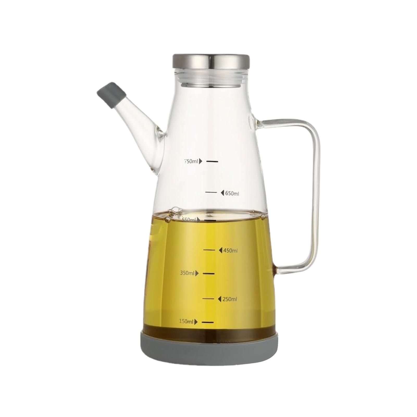 High Borosilicate Glass Oil Pot With Drip Free Spout Large Capacity For Kitchen Seasoning Soy Sauce
High Borosilicate Glass Oil Pot With Drip Free Spout Large Capacity For Kitchen Seasoning Soy Sauce