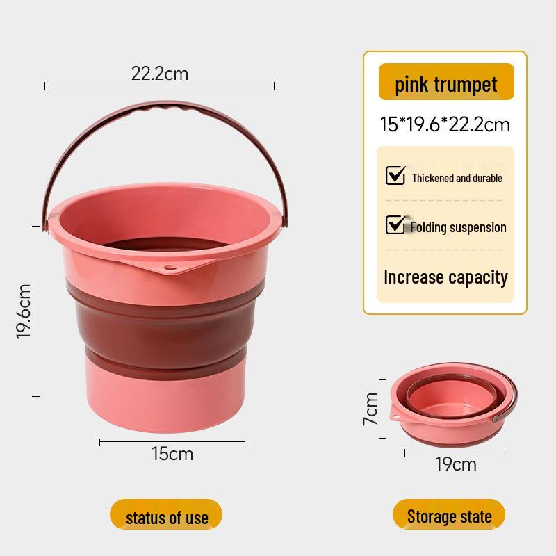 Portable Folding Foot Soak & Water Carry Bucket
Portable Folding Foot Soak & Water Carry Bucket