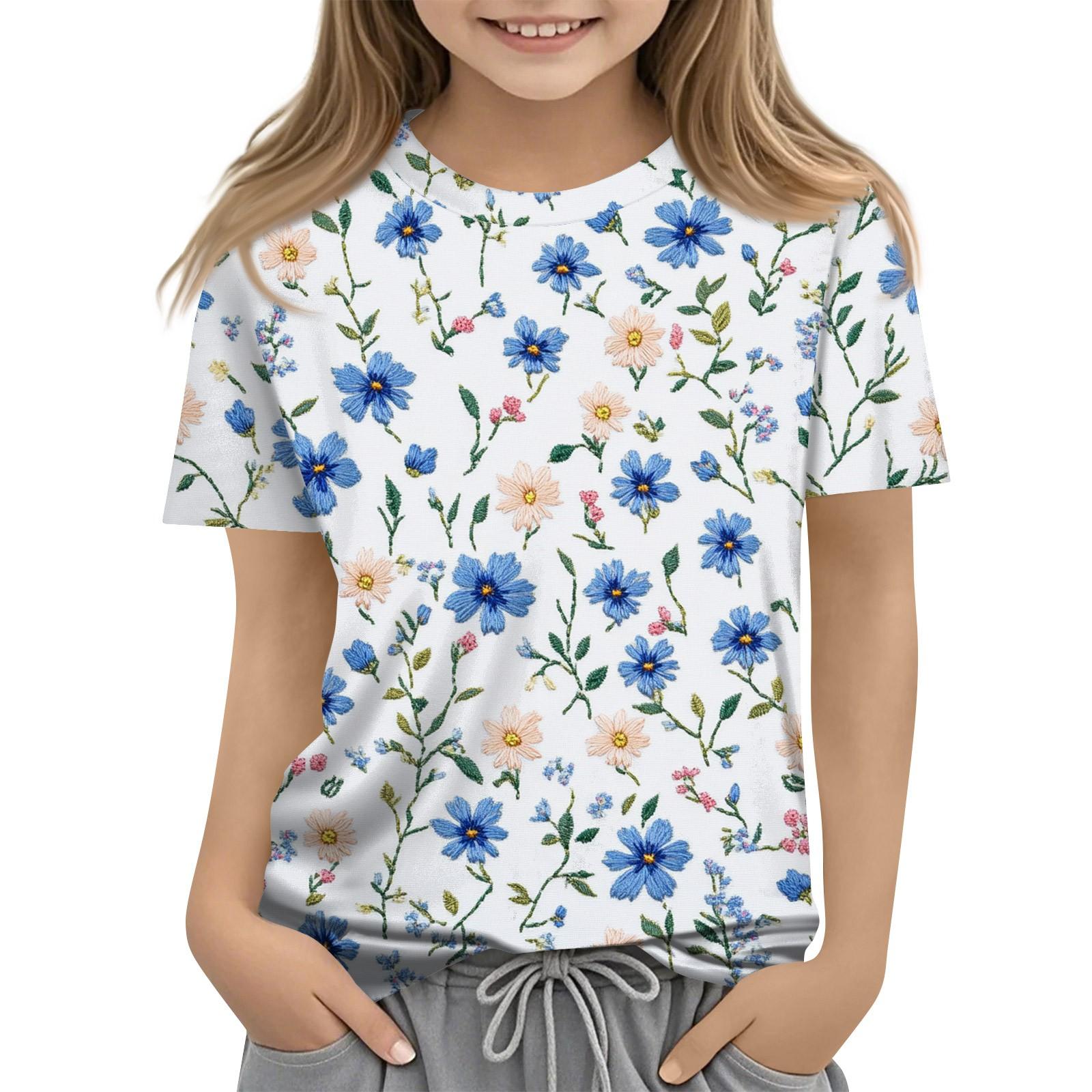 Toddler Girl Boy T-Shirts Kids Top Boys And Girls Printed Short Sleeved T-shirt 2-12Y 150
Toddler Girl Boy T-Shirts Kids Top Boys And Girls Printed Short Sleeved T-shirt 2-12Y 150