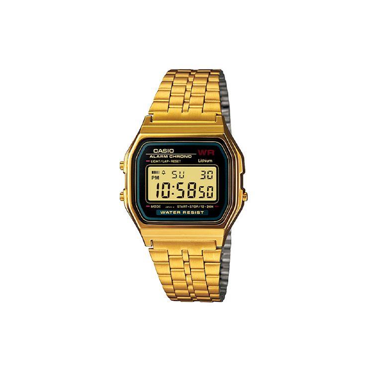 Casio Youth Series Metal Square Fashion Retro Trendy Business Casual Versatile Square LCD Display Quartz Movement Stainless Steel Strap A159WGEA-1DF Regular Watch Box,Gold Watch Case
Casio Youth Series Metal Square Fashion Retro Trendy Business Casual Versatile Square LCD Display Quartz Movement Stainless Steel Strap A159WGEA-1DF Regular Watch Box,Gold Watch Case