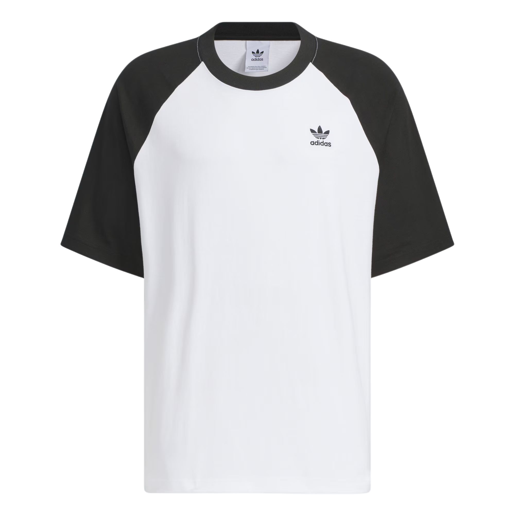 Adidas Футболка Originals Adicolor Raglan свободного кроя с круглым вырезом, повседневная спортивная с коротким рукавом, мужская, черная, белая JM7263 2XL
Adidas Футболка Originals Adicolor Raglan свободного кроя с круглым вырезом, повседневная спортивная с коротким рукавом, мужская, черная, белая JM7263 2XL