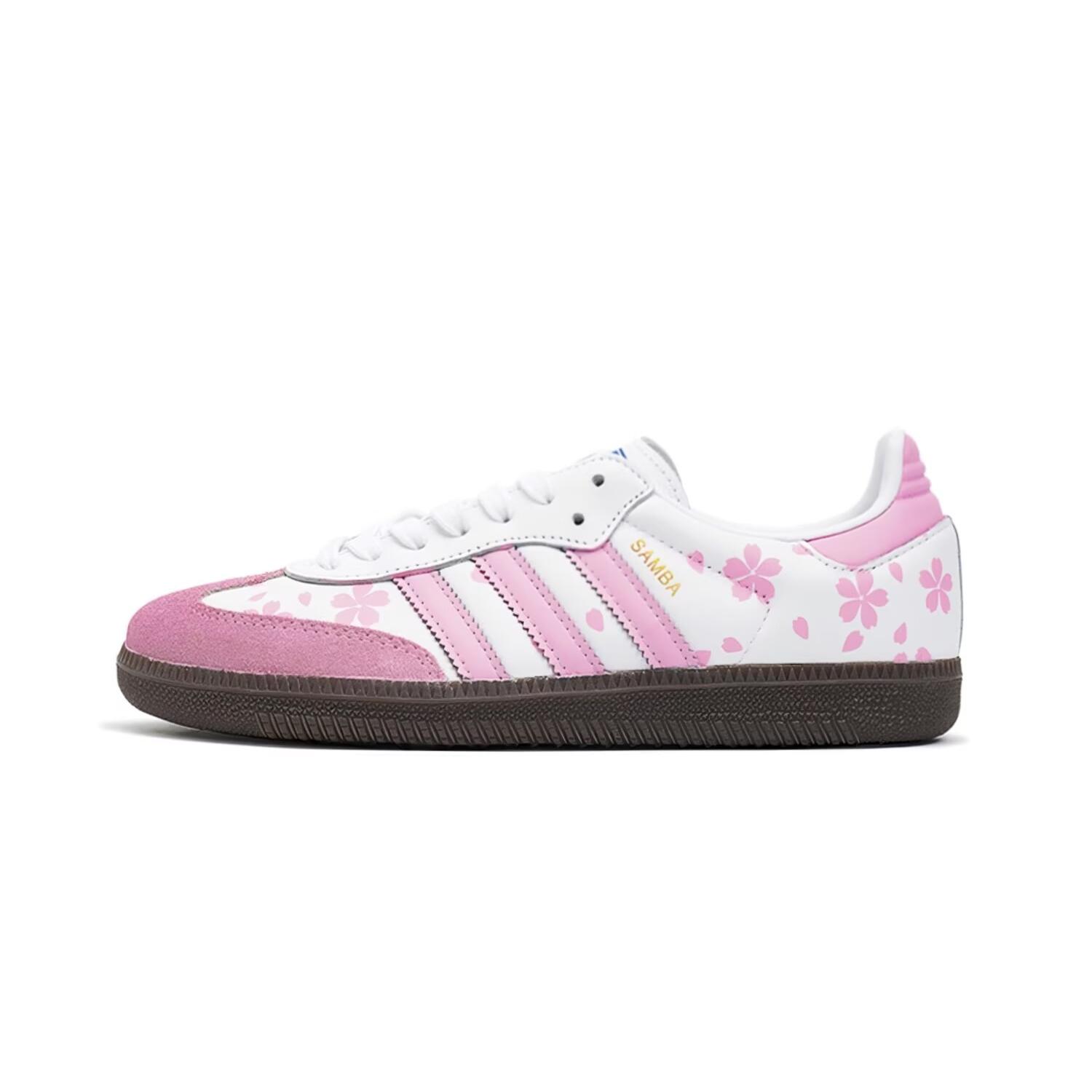 Adidas Originals SAMBA OG Classic, Vintage T Shirt, Cherry Blossom Low top German Army Trainers Unisex Pink White B75806(Team634-) 40
Adidas Originals SAMBA OG Classic, Vintage T Shirt, Cherry Blossom Low top German Army Trainers Unisex Pink White B75806(Team634-) 40