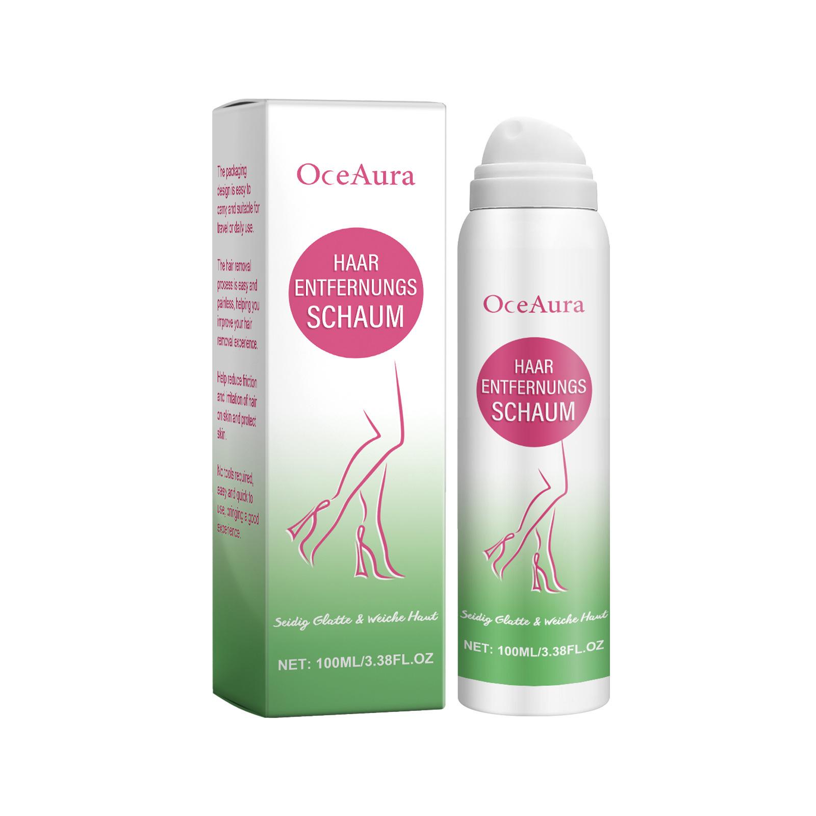 OceAura Gentle Hair Removal Spray for Underarms, Legs, and Arms - Skin-Deep Cleansing, Non-Irritating Formula
OceAura Gentle Hair Removal Spray for Underarms, Legs, and Arms - Skin-Deep Cleansing, Non-Irritating Formula