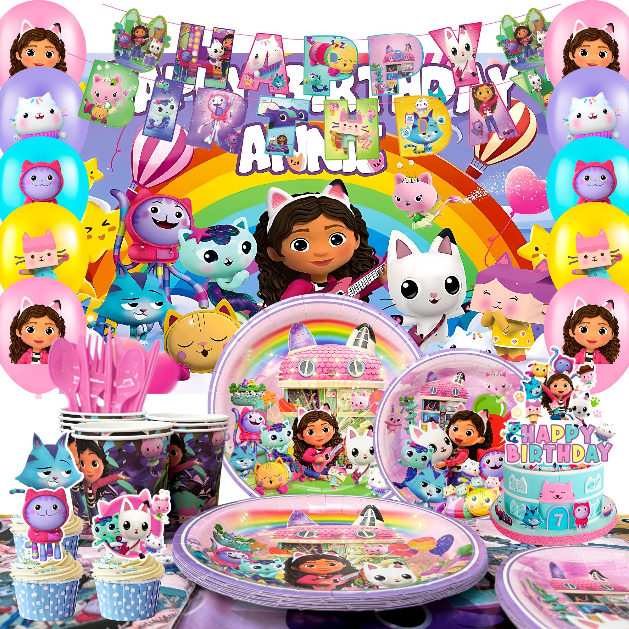 98pcs Cartoon Party Supplies, Cartoon Party Decor&Tableware Set - Cartoon Birthday Party Plates Cups Napkins, Cartoon Party Balloons Backdrop Banner рожевий
98pcs Cartoon Party Supplies, Cartoon Party Decor&Tableware Set - Cartoon Birthday Party Plates Cups Napkins, Cartoon Party Balloons Backdrop Banner рожевий