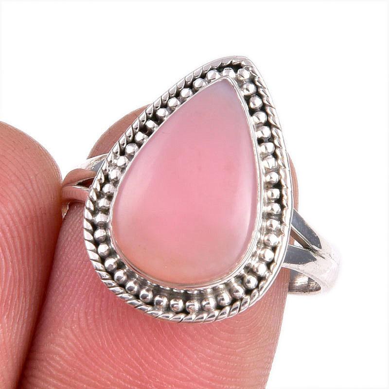 Natural Pink Opal Gemstone 925 Solid Sterling Silver Jewelry Ring Size 8.5 S7E91
Natural Pink Opal Gemstone 925 Solid Sterling Silver Jewelry Ring Size 8.5 S7E91