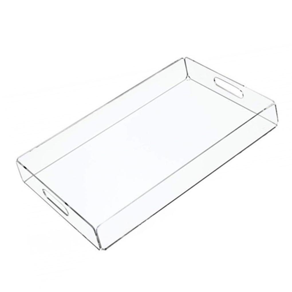 Clear Serving Tray Spill Proof Acrylic Decorative Coffee Dessert Plate with Handle Kitchen Organization Hotel Restaurant
Clear Serving Tray Spill Proof Acrylic Decorative Coffee Dessert Plate with Handle Kitchen Organization Hotel Restaurant