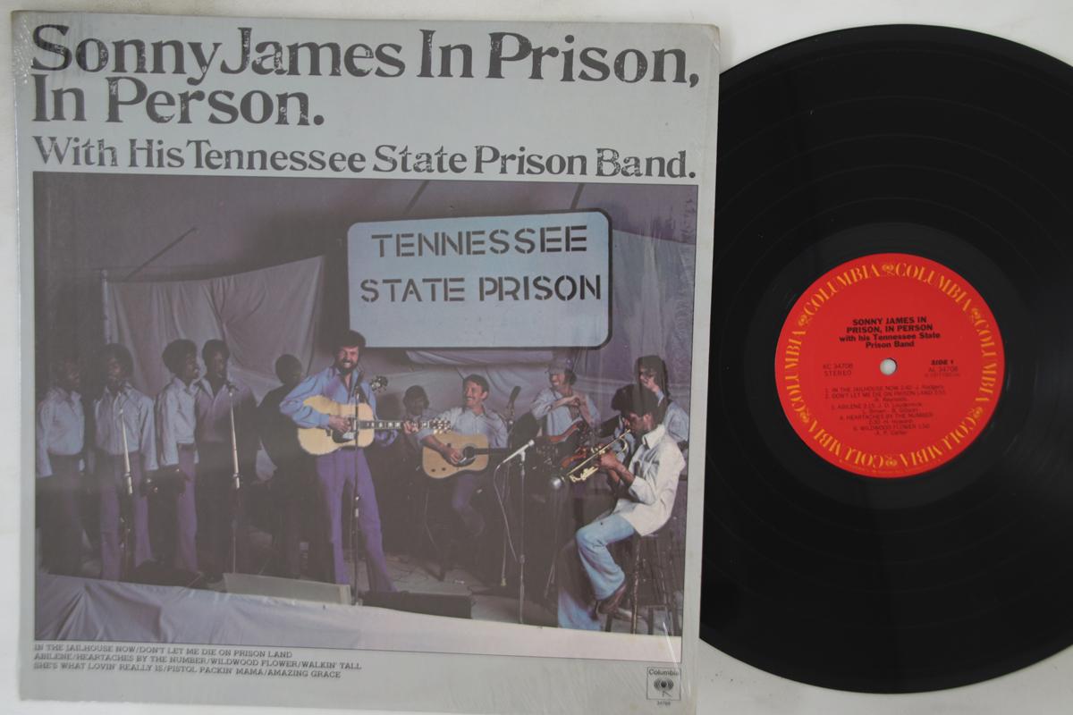 LP Record SONNY JAMES - Tennessee State Prison Band KC34708 COLUMBIA 1977 US Country Used
LP Record SONNY JAMES - Tennessee State Prison Band KC34708 COLUMBIA 1977 US Country Used