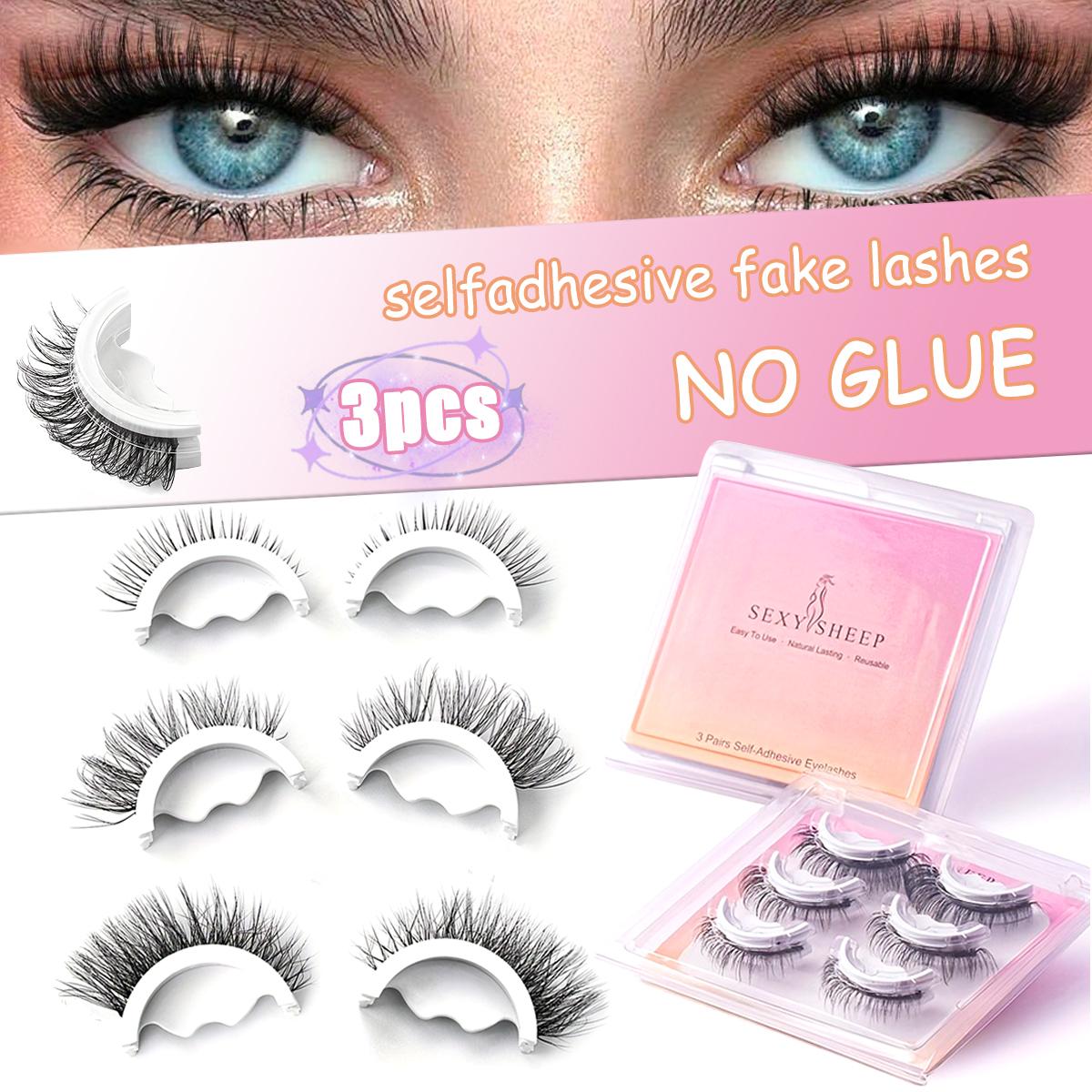 Glue-free False Eyelashes Lightweight and Natural Look Perfect Fluffy for Beginners Reusable MIX 1
Glue-free False Eyelashes Lightweight and Natural Look Perfect Fluffy for Beginners Reusable MIX 1