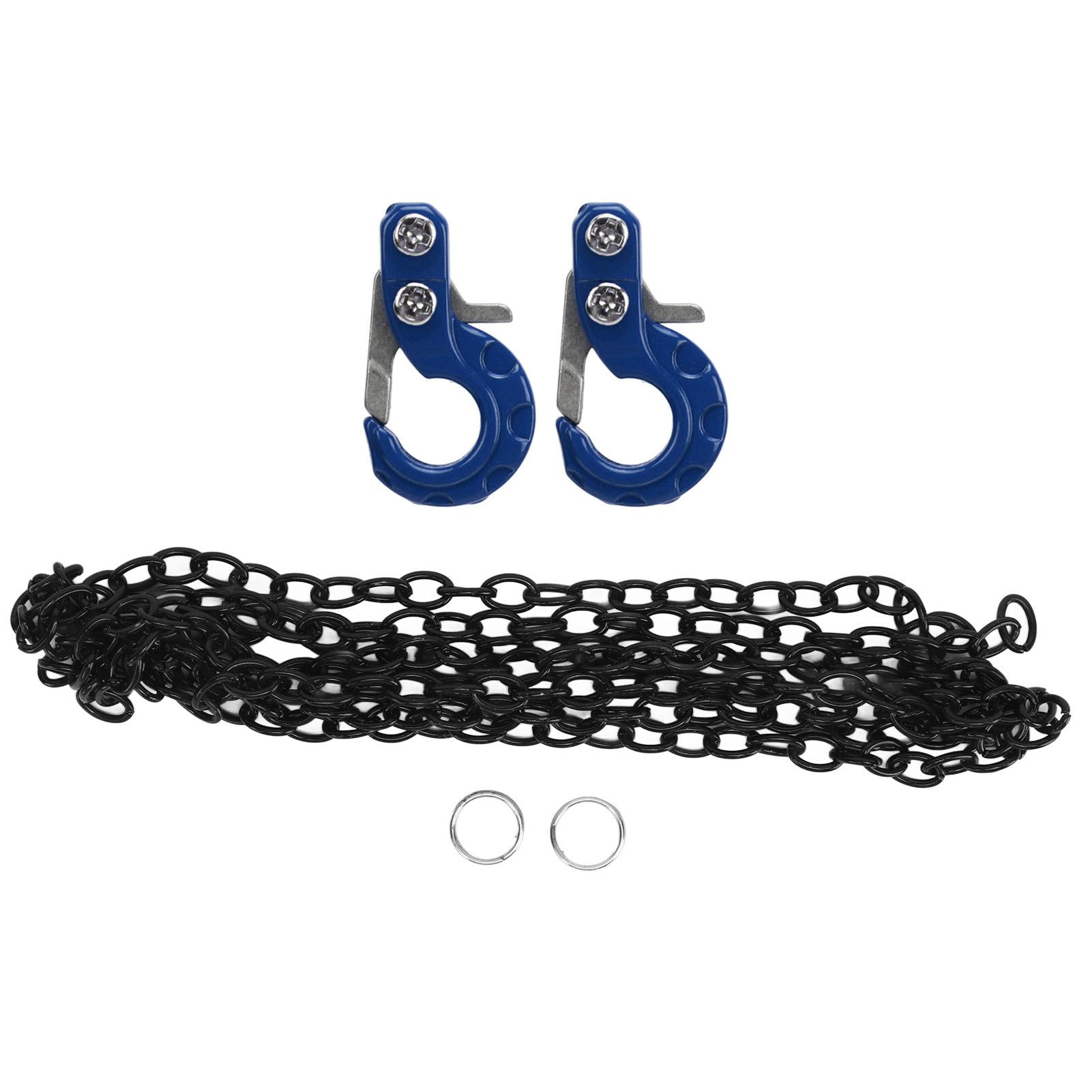 2Pcs RC Trailer Hook Aluminum Alloy Corrosion Resistant RC Trailer Chain for SCX10 110 Car Model
2Pcs RC Trailer Hook Aluminum Alloy Corrosion Resistant RC Trailer Chain for SCX10 110 Car Model