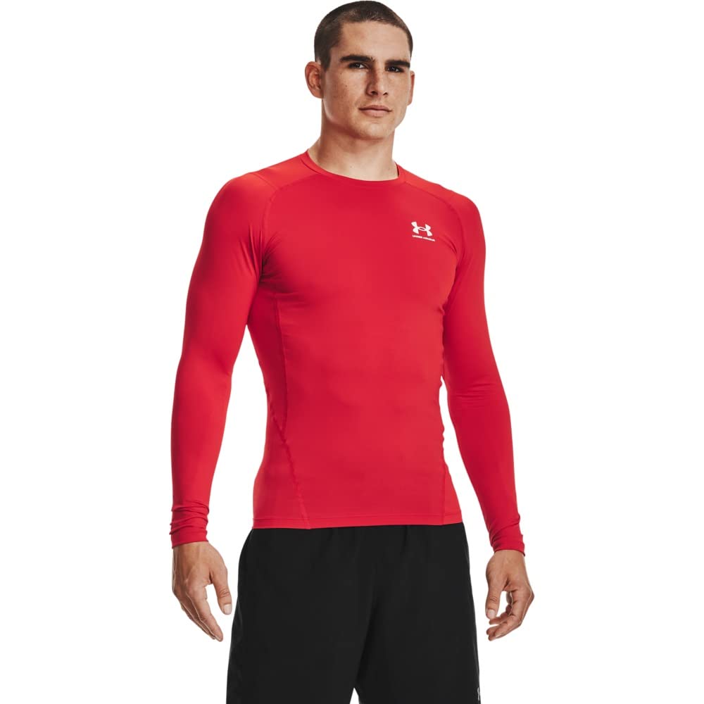 Under Armour Тренировочный базовый слой UA HeatGear Armour рубашка с длинным рукавом L мужская красно-белая
Under Armour Тренировочный базовый слой UA HeatGear Armour рубашка с длинным рукавом L мужская красно-белая