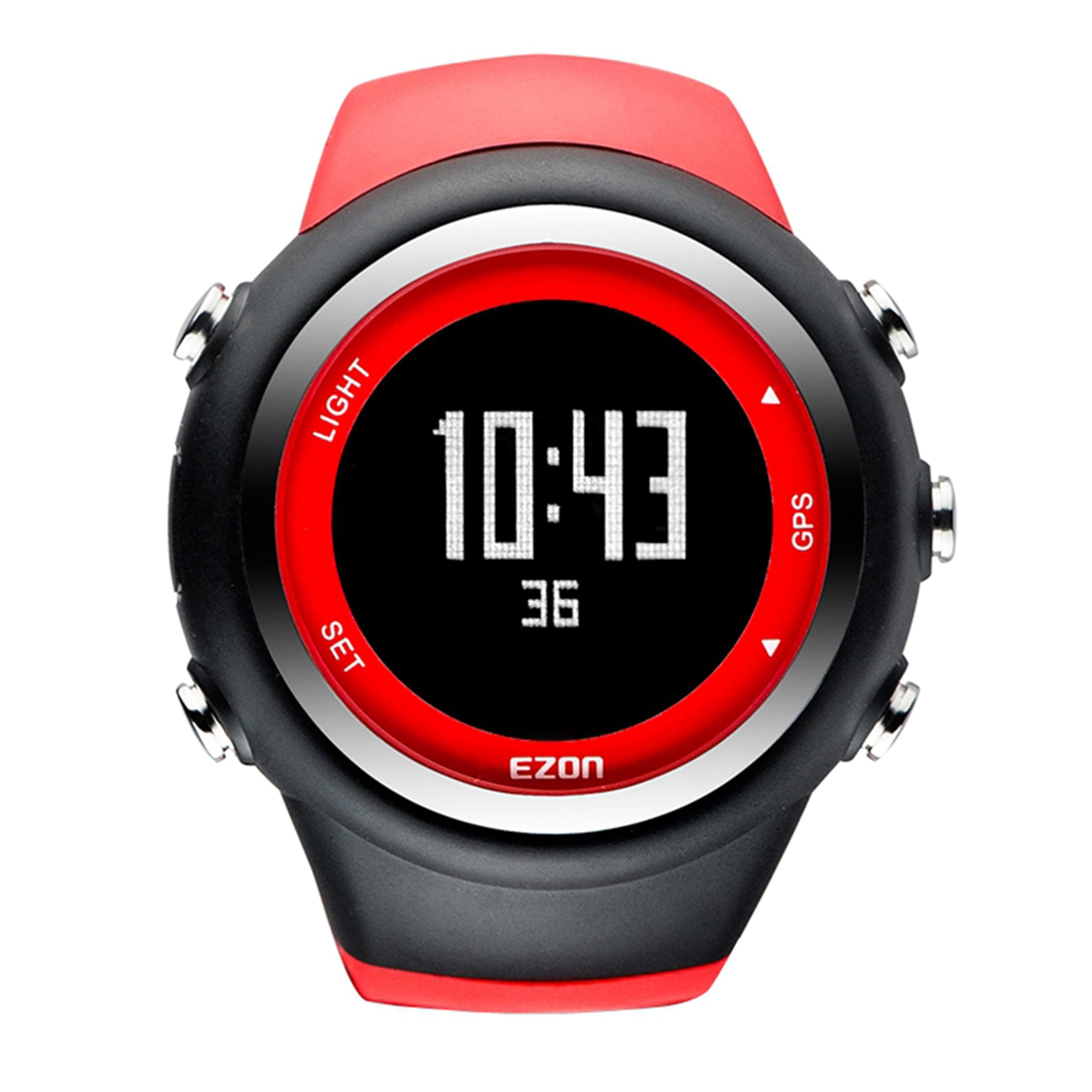 EZONT031 (Red) Running Watch, GPS Digital Watch, 50m Water Resistant, Durable, Lightweight, with Built-in Pedometer, Perfect for Special Occasions
EZONT031 (Red) Running Watch, GPS Digital Watch, 50m Water Resistant, Durable, Lightweight, with Built-in Pedometer, Perfect for Special Occasions