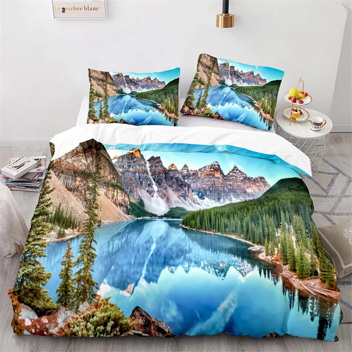 Comforter Snow Mountain Clouds Hill Scenery Glacier Natural Beauty Print Ocean Theme For Children Adult Room Decor Comforter (quilt)-EU Single(135*200cm)3pcs
Comforter Snow Mountain Clouds Hill Scenery Glacier Natural Beauty Print Ocean Theme For Children Adult Room Decor Comforter (quilt)-EU Single(135*200cm)3pcs