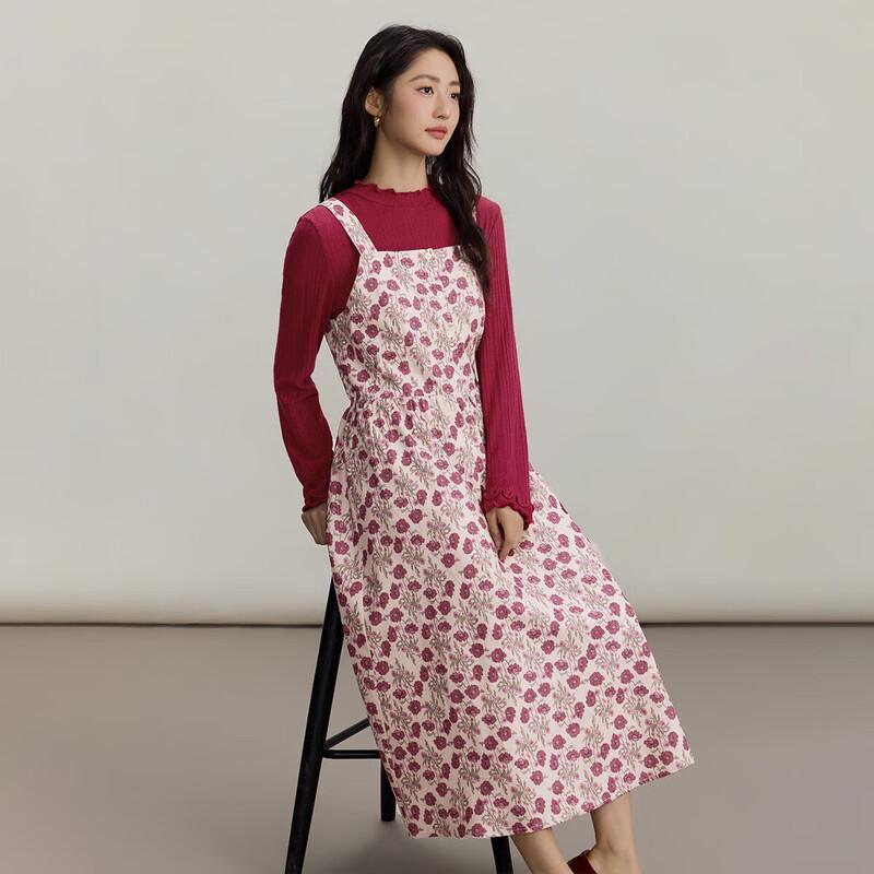 INMAN 2025 Autumn Ruffle T-Shirt & Floral Dress Two-Piece Set XL
INMAN 2025 Autumn Ruffle T-Shirt & Floral Dress Two-Piece Set XL