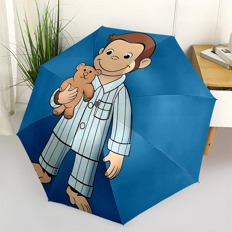 Curious George Themed Automatic Opening and Closing Umbrella, Compact Travel Umbrella, Lightweight and Portable, Suitable for Beach Commutin
Curious George Themed Automatic Opening and Closing Umbrella, Compact Travel Umbrella, Lightweight and Portable, Suitable for Beach Commutin