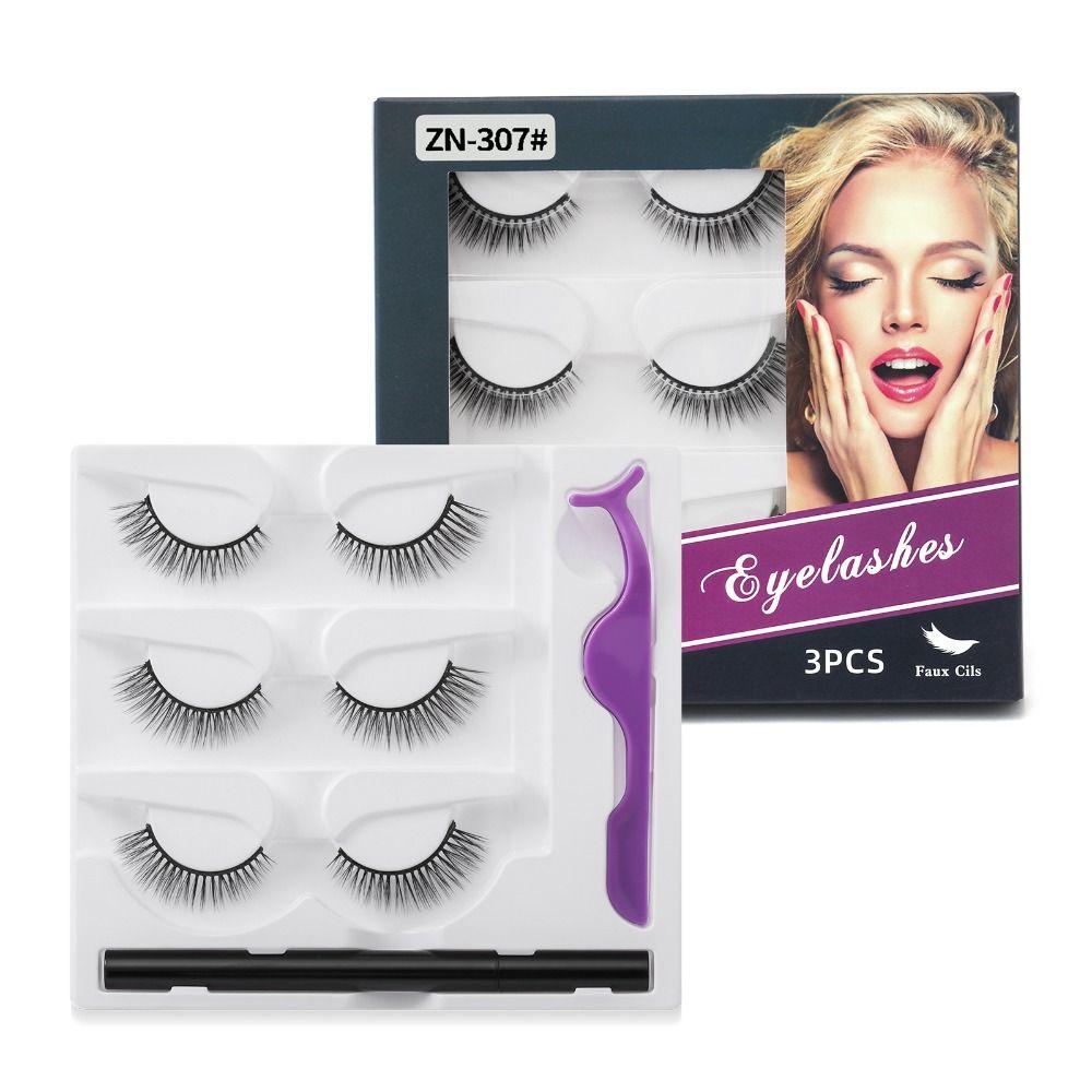 3Pairs Reusable Natural Look Self Sticking Glue Lashes for Women and girls Effortlessly
3Pairs Reusable Natural Look Self Sticking Glue Lashes for Women and girls Effortlessly