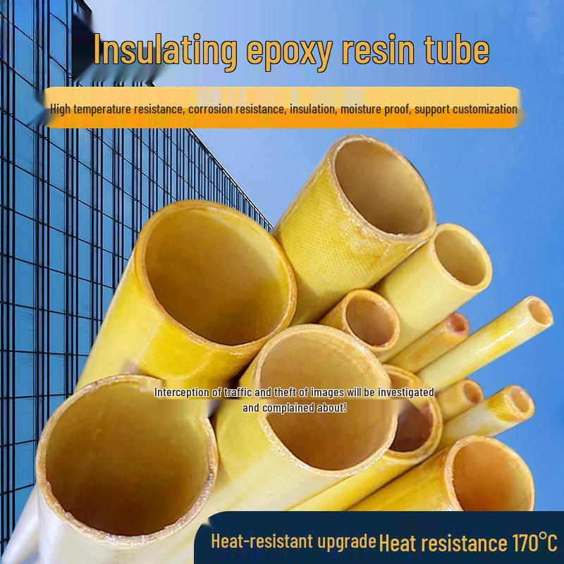 3640 Epoxy Resin Fiberglass Insulating Tube, Bakelite & FRP Tube, Custom-Made Sleeves Inner 10mm*Outer 14mm*1m (1 piece)
3640 Epoxy Resin Fiberglass Insulating Tube, Bakelite & FRP Tube, Custom-Made Sleeves Inner 10mm*Outer 14mm*1m (1 piece)