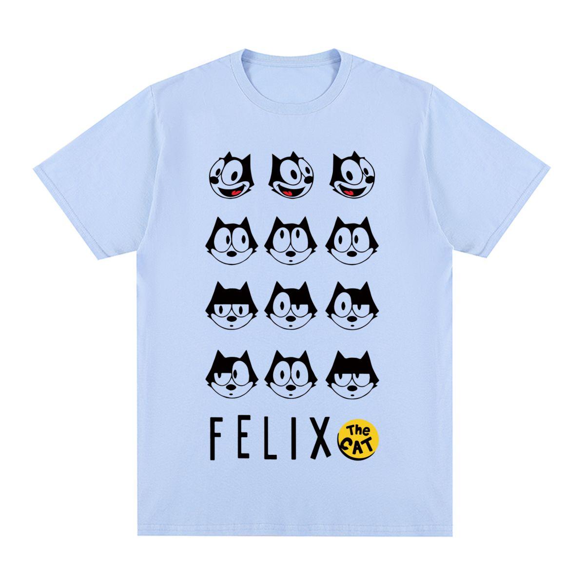 felix Black Cat Vintage T-shirt Cartoon Animated Character Cotton Men T shirt New Tee Tshirt Womens Tops 4XL
felix Black Cat Vintage T-shirt Cartoon Animated Character Cotton Men T shirt New Tee Tshirt Womens Tops 4XL