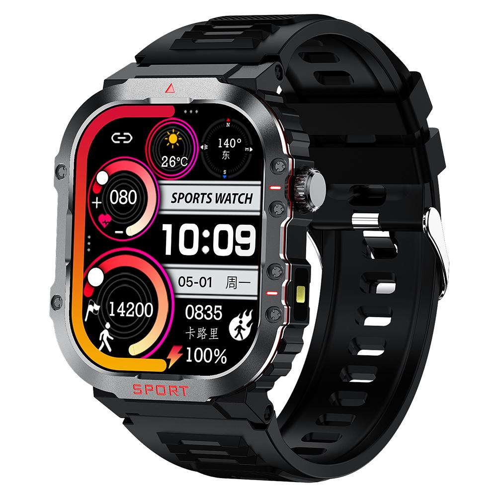 G45 1ATM Waterproof 2.01 Inch Outdoor Sports Bluetooth Call Smart Watch with Compass and Flashlight
G45 1ATM Waterproof 2.01 Inch Outdoor Sports Bluetooth Call Smart Watch with Compass and Flashlight