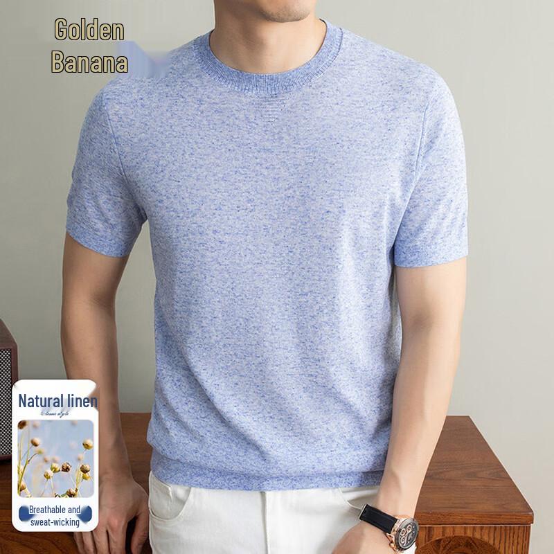 Men s Tencel Linen Blend Short Sleeve T-Shirt 3XL
Men s Tencel Linen Blend Short Sleeve T-Shirt 3XL