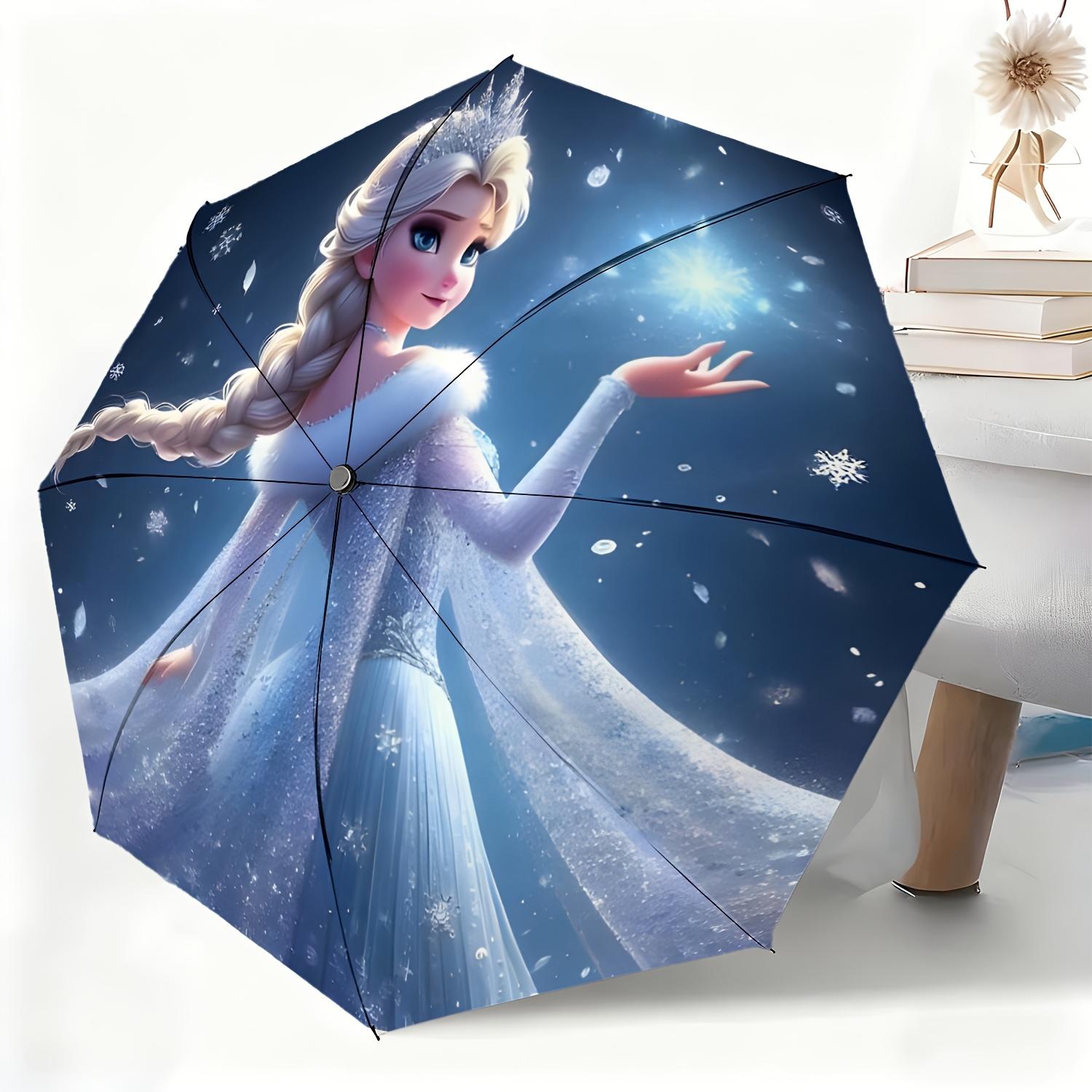 A Fully Automatic Umbrella Featuring Elsa from Frozen, Suitable for All Occasions As a Sun And Rain Umbrella, Portable And Fol (as the picture,Iron&8K)
A Fully Automatic Umbrella Featuring Elsa from Frozen, Suitable for All Occasions As a Sun And Rain Umbrella, Portable And Fol (as the picture,Iron&8K)
