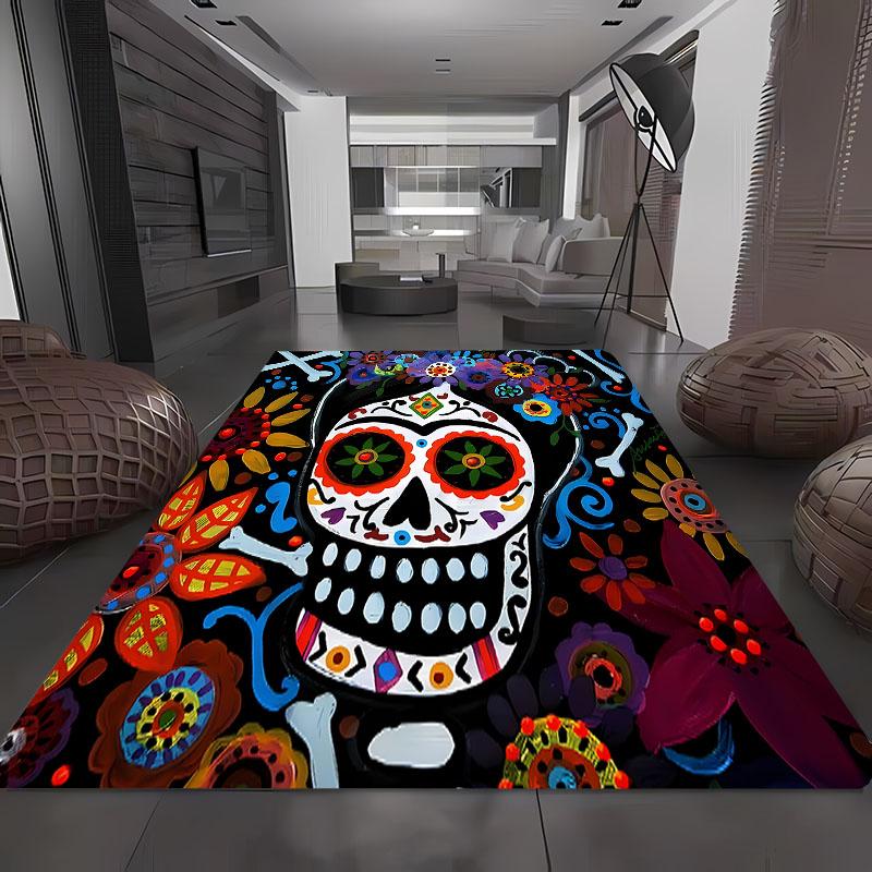 HD Printing Mexican Day of The Dead Rug,Carpet for Living Room Bedroom Sofa Doormat Decor Adult Game Non-slip Floor Mat Alfombra 40x60cm (16x24in)
HD Printing Mexican Day of The Dead Rug,Carpet for Living Room Bedroom Sofa Doormat Decor Adult Game Non-slip Floor Mat Alfombra 40x60cm (16x24in)