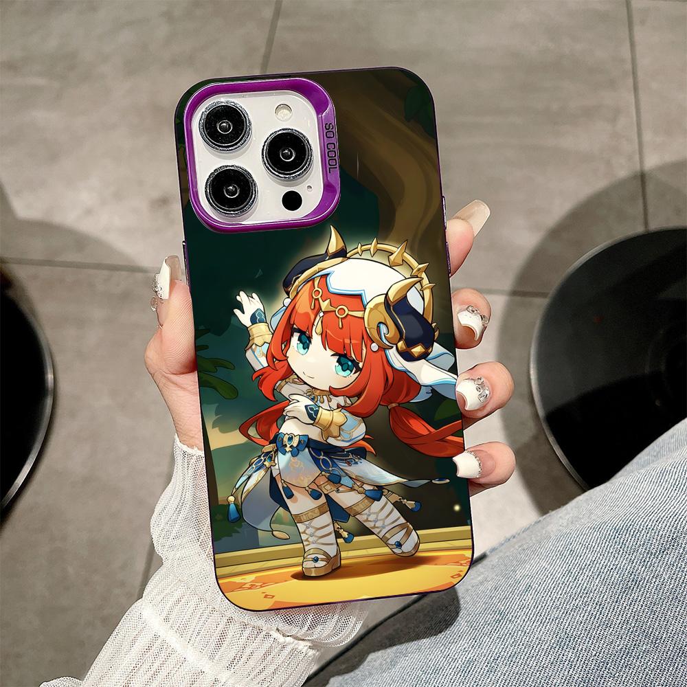 Game GI Nilou Purple Translucent Mobile Phone Case for iPhone 17 16 15 14 13 12 11 X XR XS 8 7 Air Pro Max Plus Colorful Cover iPhone X
Game GI Nilou Purple Translucent Mobile Phone Case for iPhone 17 16 15 14 13 12 11 X XR XS 8 7 Air Pro Max Plus Colorful Cover iPhone X