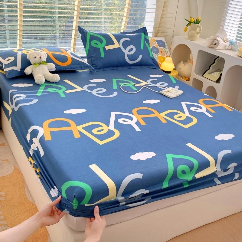 Комплект простыней на резинке с геометрическим узором в клетку, 3 шт., эластичное нескользящее покрывало с 2 наволочками, мягкий, приятный для кожи, дышащий комплект постельного белья 120x200x25cm 3Pcs
Комплект простыней на резинке с геометрическим узором в клетку, 3 шт., эластичное нескользящее покрывало с 2 наволочками, мягкий, приятный для кожи, дышащий комплект постельного белья 120x200x25cm 3Pcs